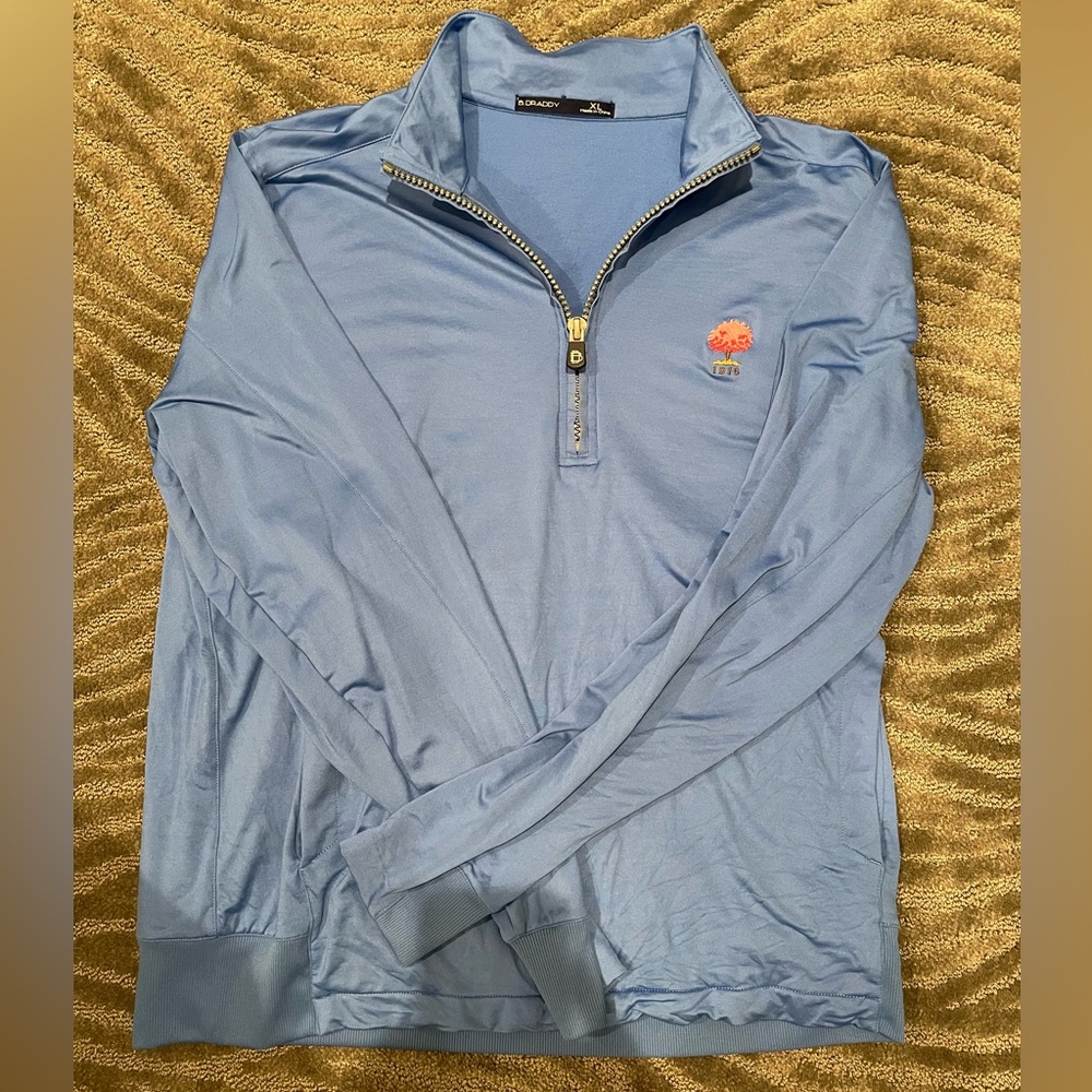 B. Draddy Mens Quarter Zip Size XL